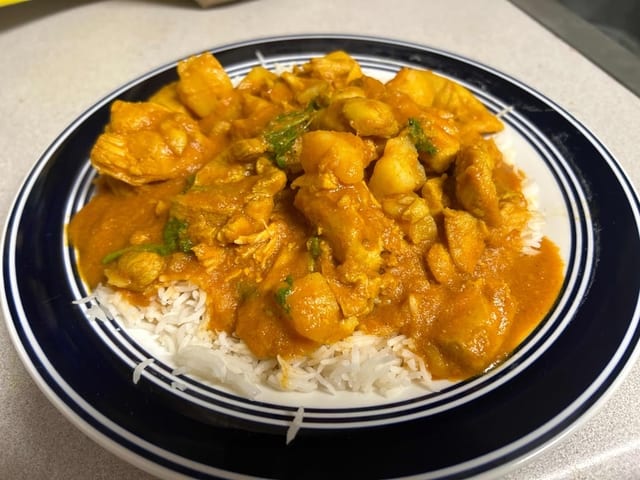 Chicken Vindaloo.